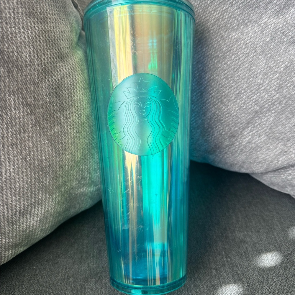 Starbucks Shimmering Blue Tumbler
